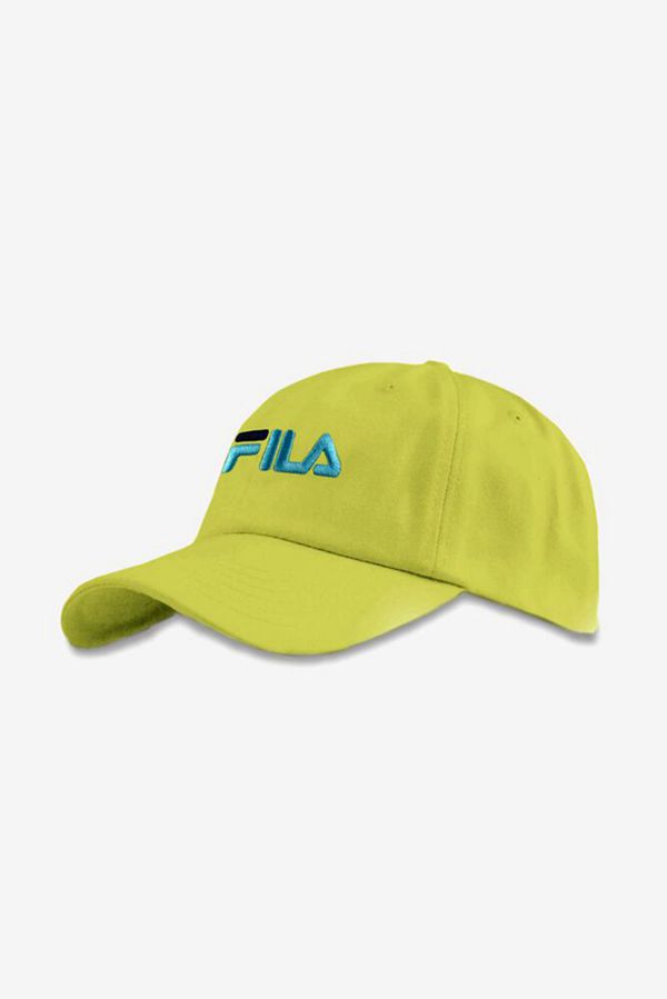 Fila Embroidered Baseball Cap - Light Green,NZ 192-56413